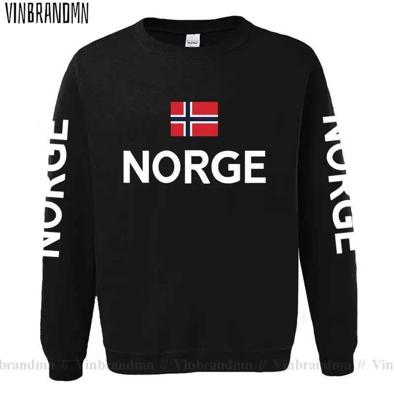 Norway hoodie mens sweater new hip-hop street flag without Norway W250408