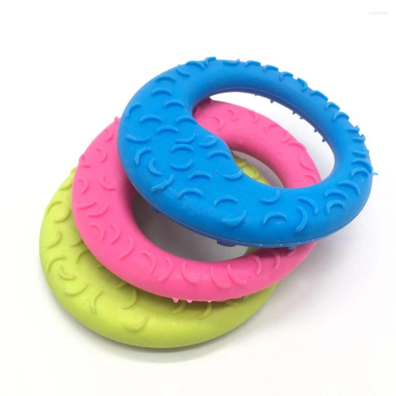 Update Pet Suppliesdog Bite Ring Toys Anti-Bite Soft Rubber Training Molar Moon Toy Puppy Dental Care Cleaning Oral Chew