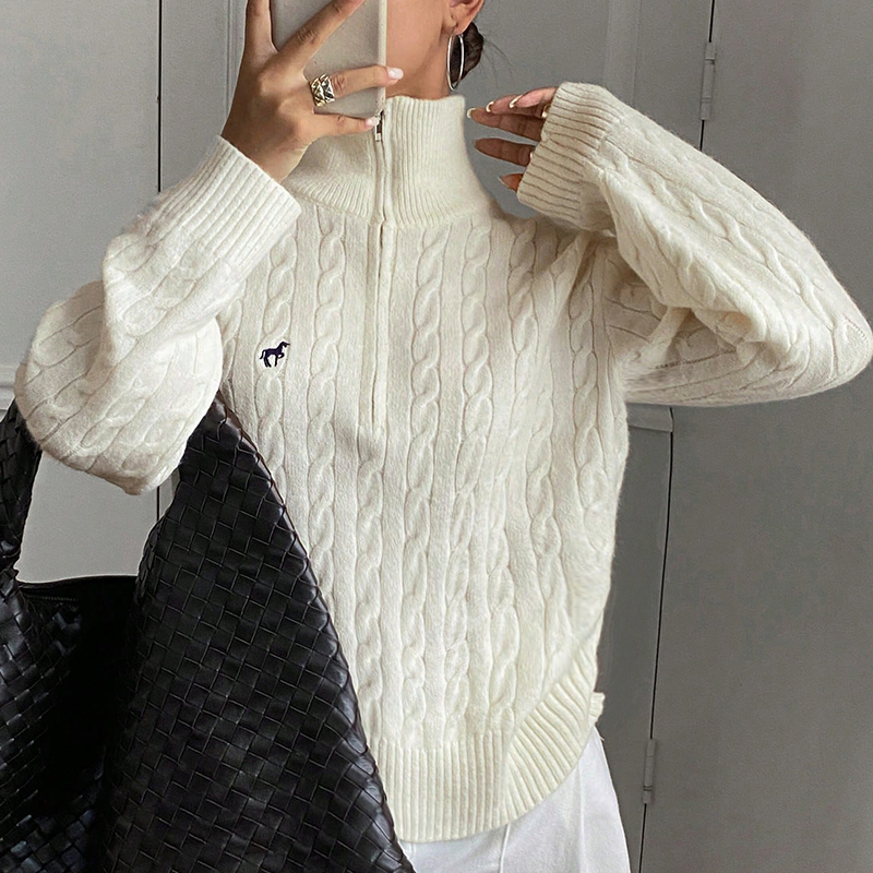 Women's solid color sports top, button-down long-sleeved sweater, small floral print on chest,pullover for women, for gym and running--SSJ024