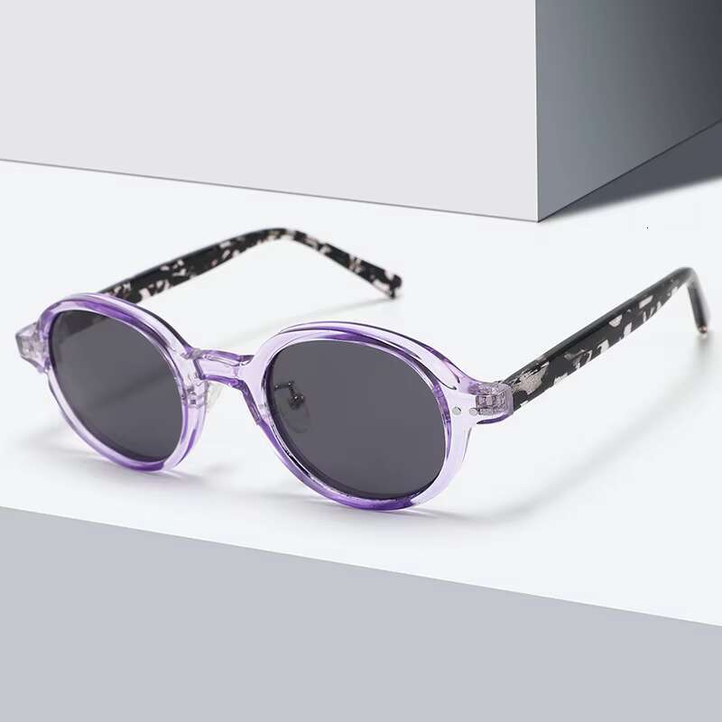 Good Quality Factory Direct Tr90 Uv400 Driving Polarized Round Vintage Sunglasses