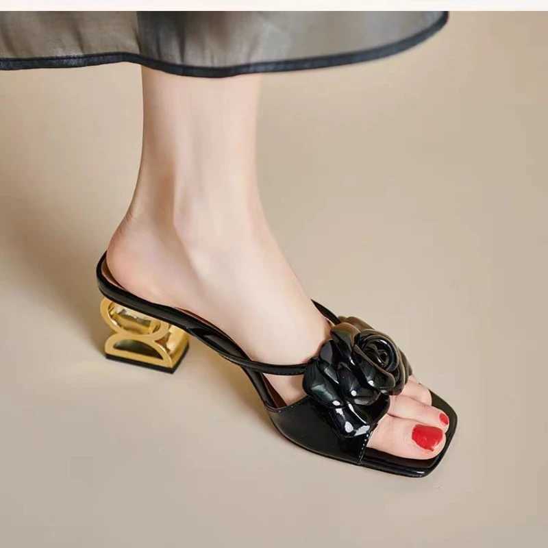 Designer High Heels Womens Sandals 2024 Summer New Platform Sandals Flower Dance Sandals Luxury SandalsXJ250407