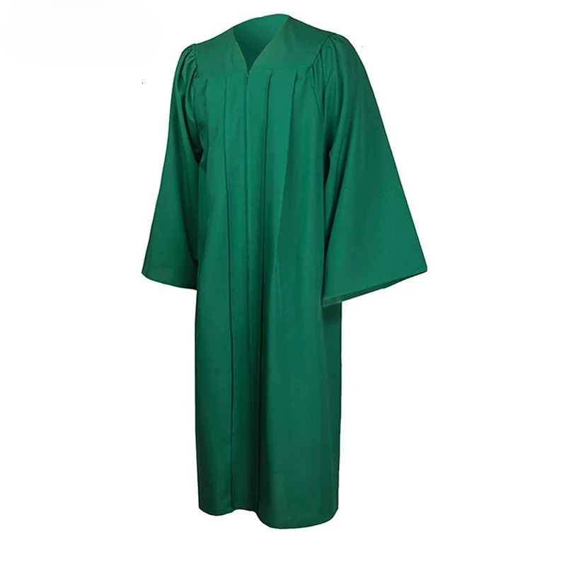 for Highs School College Bachelors Adult Graduation Robe Set Women Man Gift Graduation Gowns and Caps Tassels Set 250407
