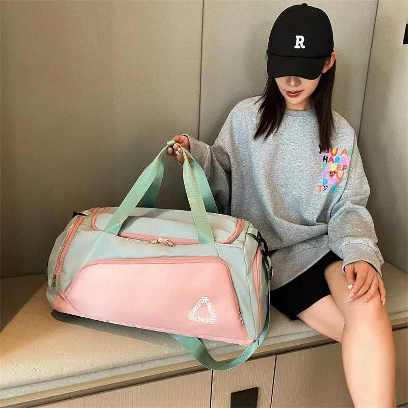 Sports Bag Gym Womens Camping Swimming Basketball Fitness Shoes School Bolsas Womens Weekend Travel BackpackXJ250408