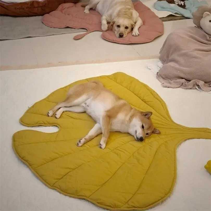 Dog cooling pad summer pad dog pad cat blanket sofa breathable pet dog bed washable small medium large dog bed Y250407