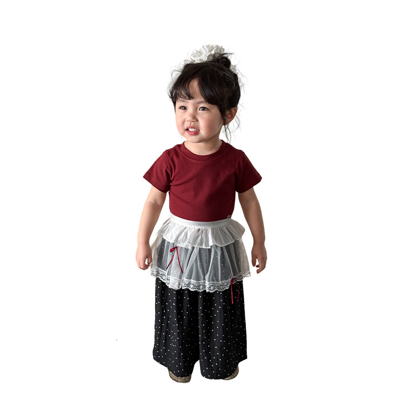Ddmyshoesvip Clothing Girls Short Sleeved T Shirt Spring New Item Children S Korean Version Base Shirt Top Baby Girl S Clothing
