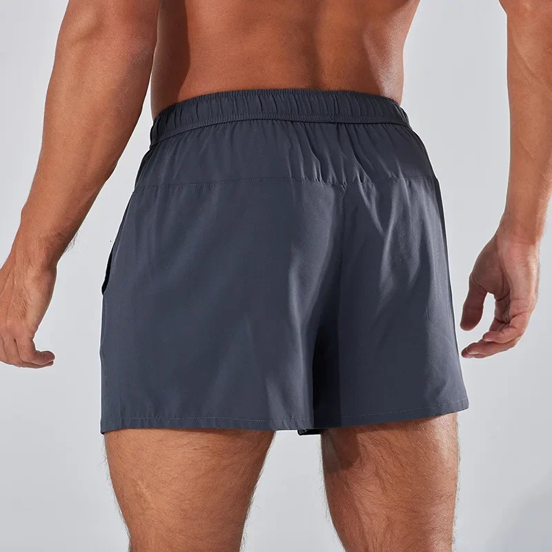Mens sports shorts doublelayer running 2in1 beach jogging training fitness basketball workout clothes 250407
