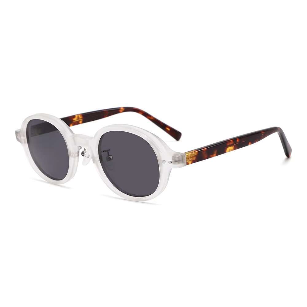 Good Quality Factory Direct Tr90 Uv400 Driving Polarized Round Vintage Sunglasses