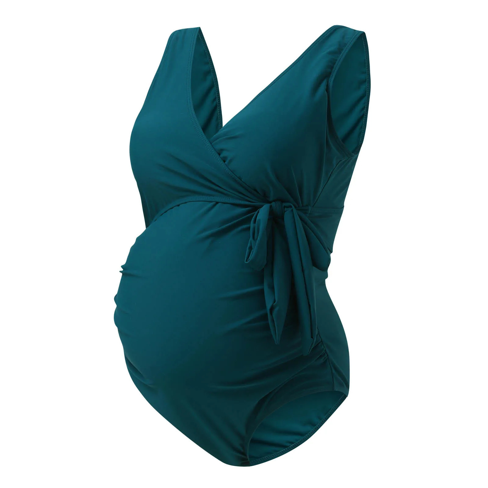 Bikini Women Maternity Swimwear OnePiece Pregnancy Swimsuit Soild Bathing Suits Swimwear Rave Clothes Women 250407
