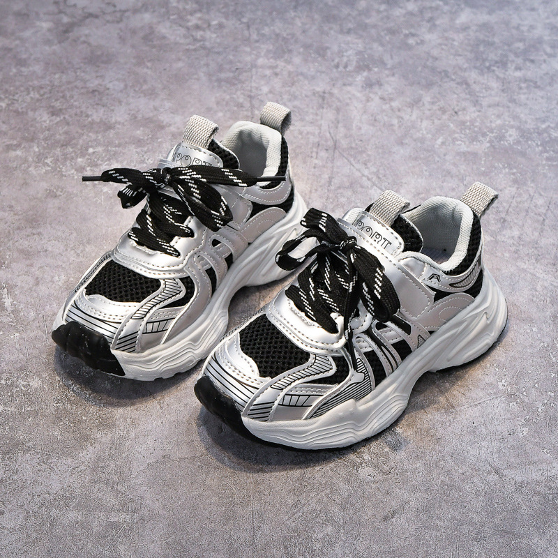 Toddler Sneakers Spring Soft Soled Anti Slip Infant Child Shoes Kids Basketball Shoes Kidszworld Boy Girl Walking Running Shoes Size 21 - 36 K0649