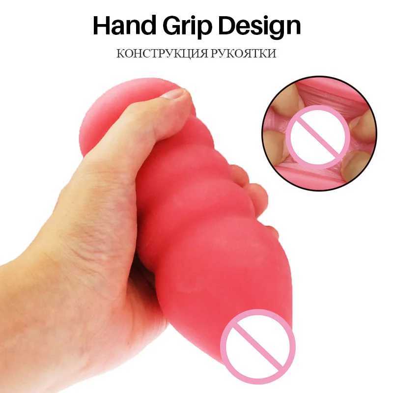 Aone Male Masturbator Pocket Pussy 6 Rooms Realistic Artificial Vagina Uterus Silicone Soft and Tight Adult Pornographic Products Sex ToysW250408