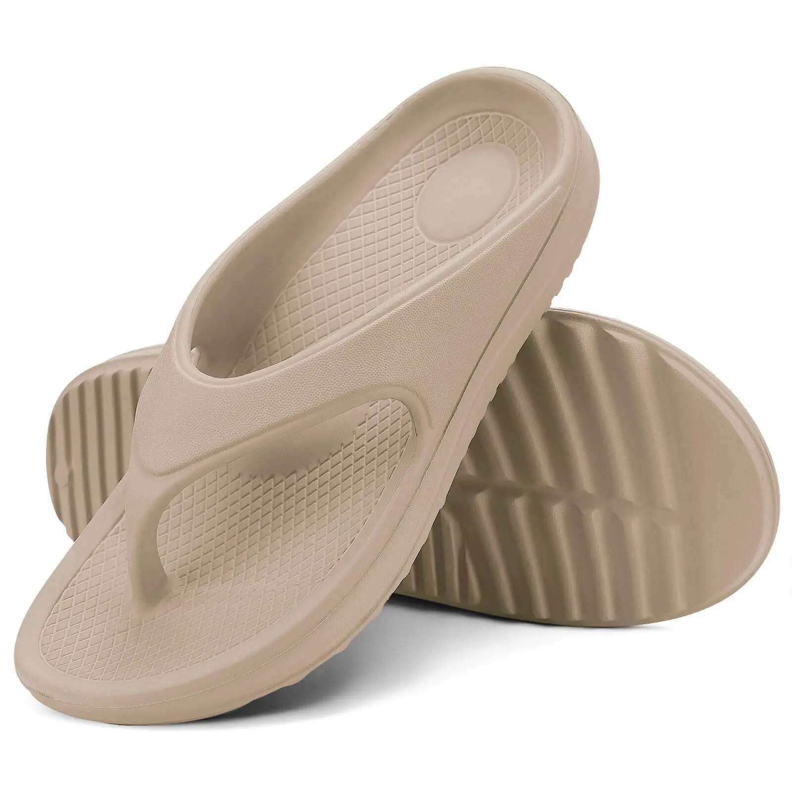 Shevalues Women's Orthopedic Fashion Beach Flip p Summer Outdoor Soft Sandals With Arch Support Home Bathroom Slides ddmykukumalu ddmykukumalu