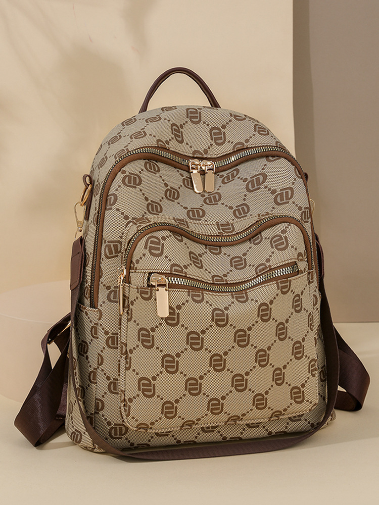 Free Shipping New Vintage Printed Backpacks Women All Fashion Single Shoulder Cross-Body Bags Commuting Women Bags Fashion Travel Bags