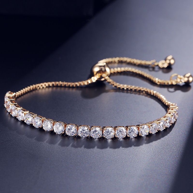 Elegant Sterling Silver Moissanite Tennis Chain with Adjustable Pendant Size (2mm/3mm) Perfect for Hip-Hop Fashion