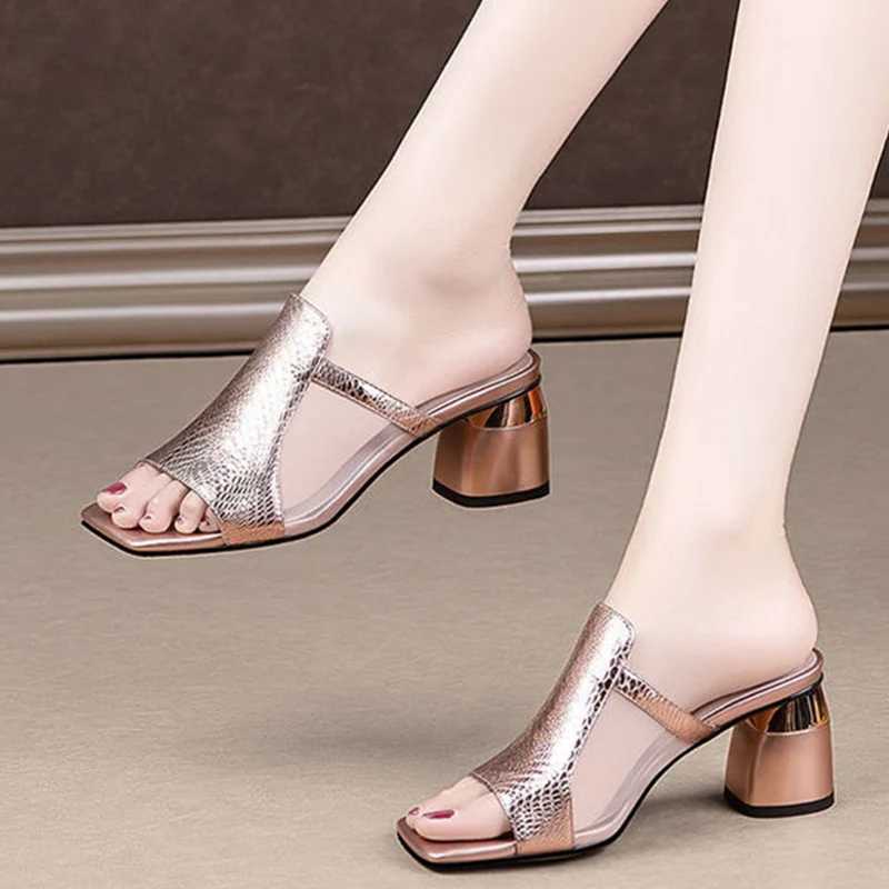 2023 Womens New Luxury Sandals Summer Mid Boots Short and Fat Casual Designer Dress Pump Bounce Back Mule Shoes Zapatos WomensXJ250407