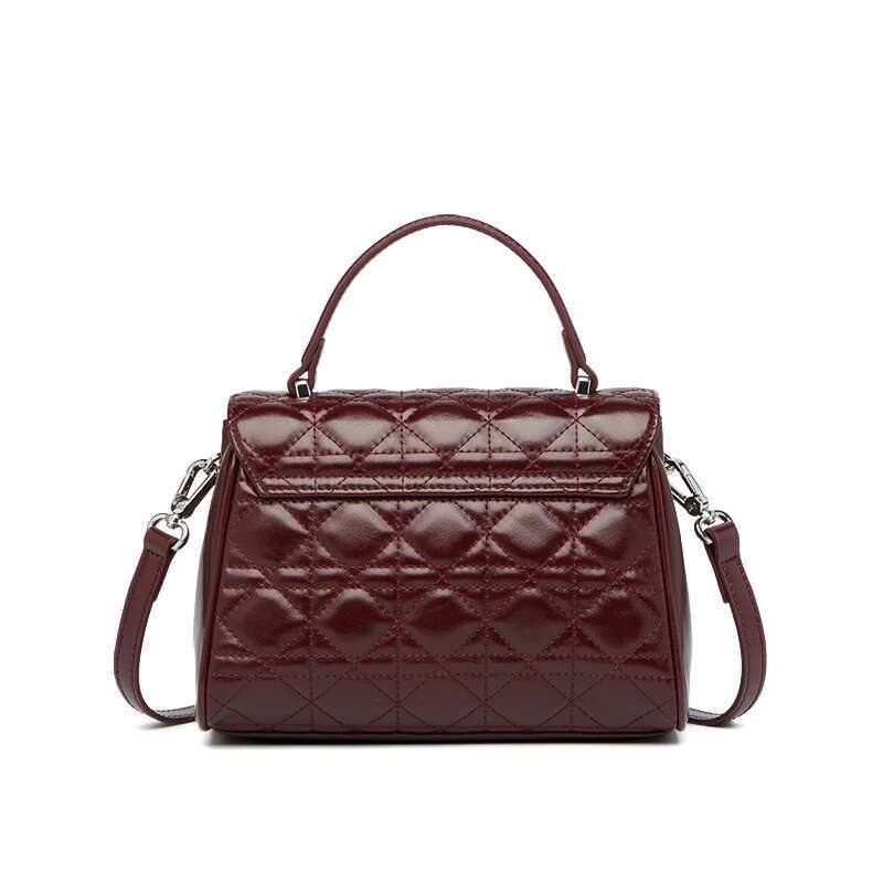 ZOOLER Soft Totes Genuine Leather Single Shoulder Bag Real Skin Women Purses Pattern High End Bags#Sx007