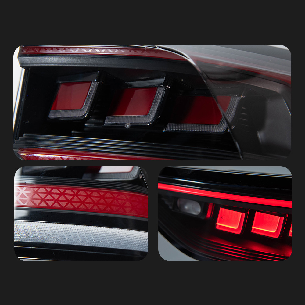 Taillights Assembly for Golf 8 20 20-2024 MK8 LED Tail Light Golf MK8 Rear Stop DRL Brake Reversing Light
