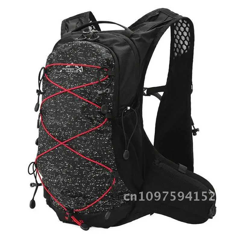 Men Women 12L Lightweight Running Hydration Vest Backpack Outdoor Bag Trail Bags Marathon Jogging Sport Hiking Rucksack WaterC250407
