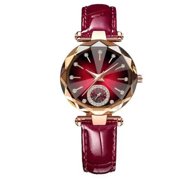 Luxury Womens Watch Elegant Waterproof Stainless Steel Womens Dress Diamond Quartz Womens WatchT250408