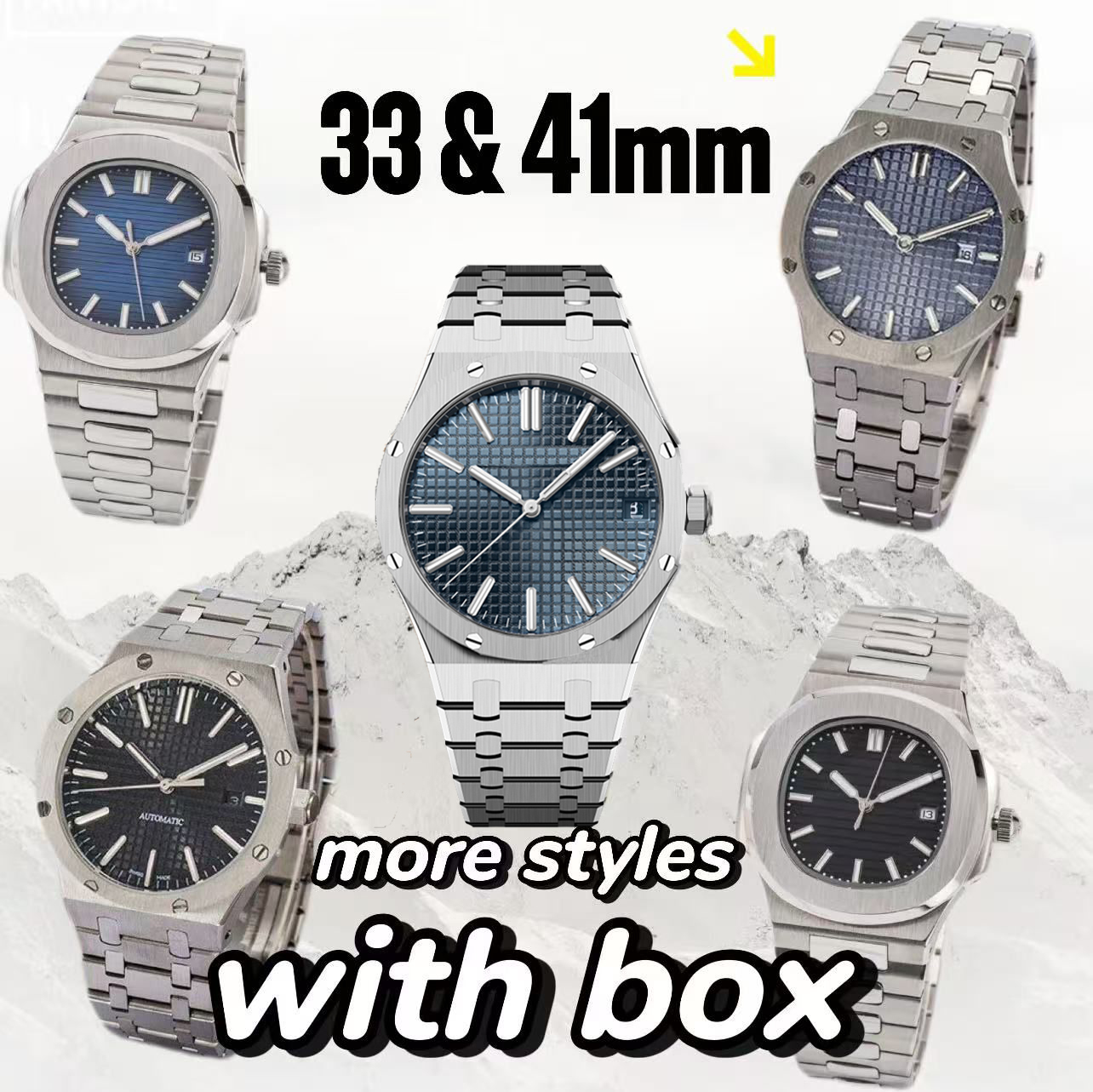 watch mechanical automatic skeleton designer luxury mens watch wacthes men sapphire luminescent montre luxe Orologio di Lusso 41mm