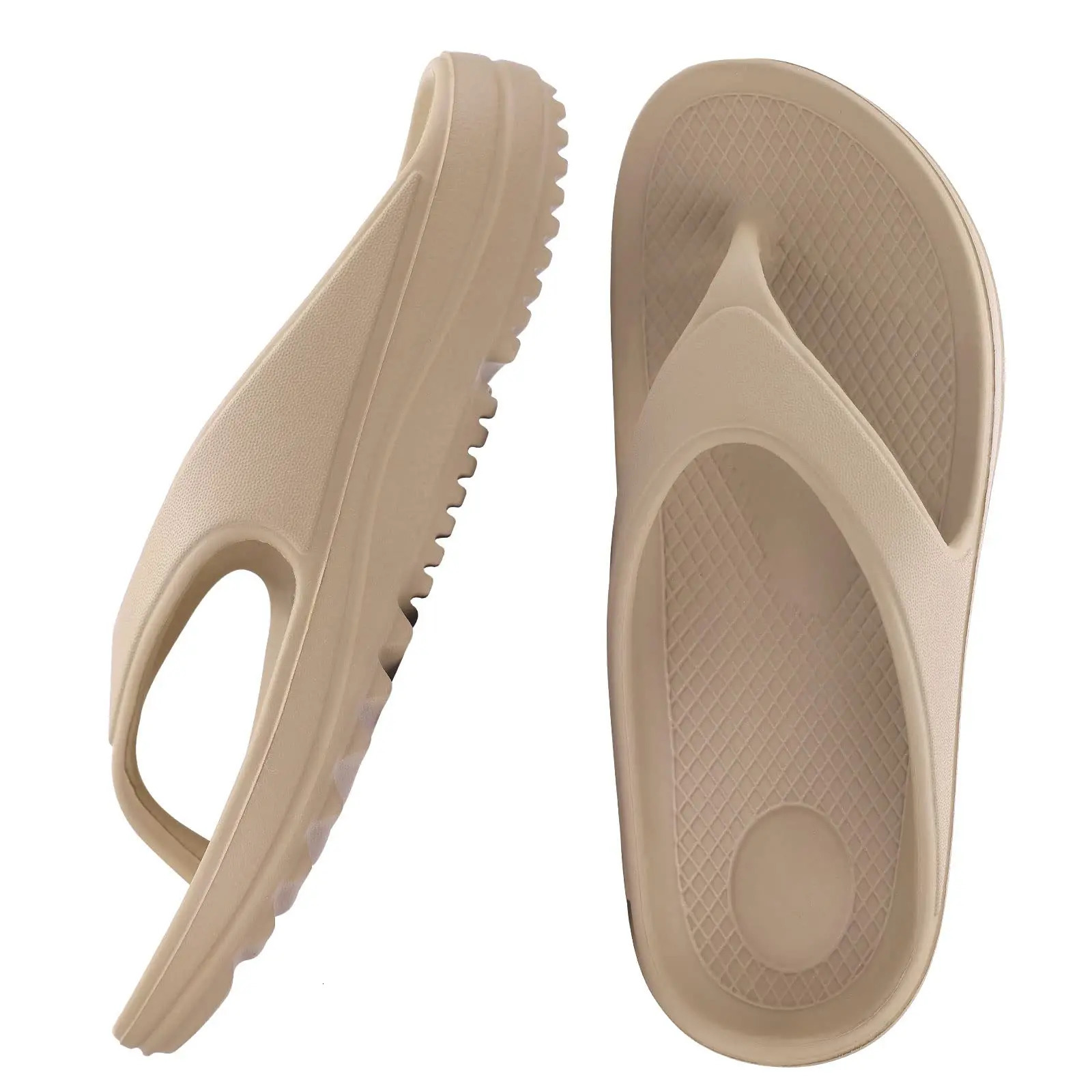 Evshine Women Orthopedic Sandals Flip Flops With Arch Support Men Non-slip Bath Shower Slippers Unisex Fashion House Slippers 250408