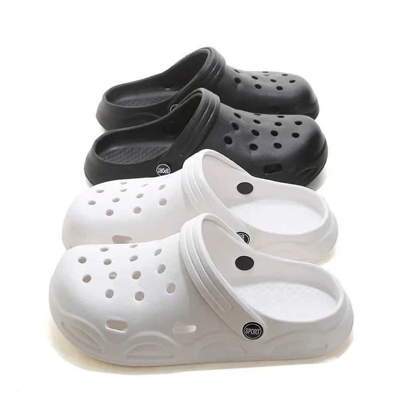 New Summer Mens Slide Mens and Womens Leisure Slide Beach Shoes Home Garden Shoes Outdoor SandalsXJ250407