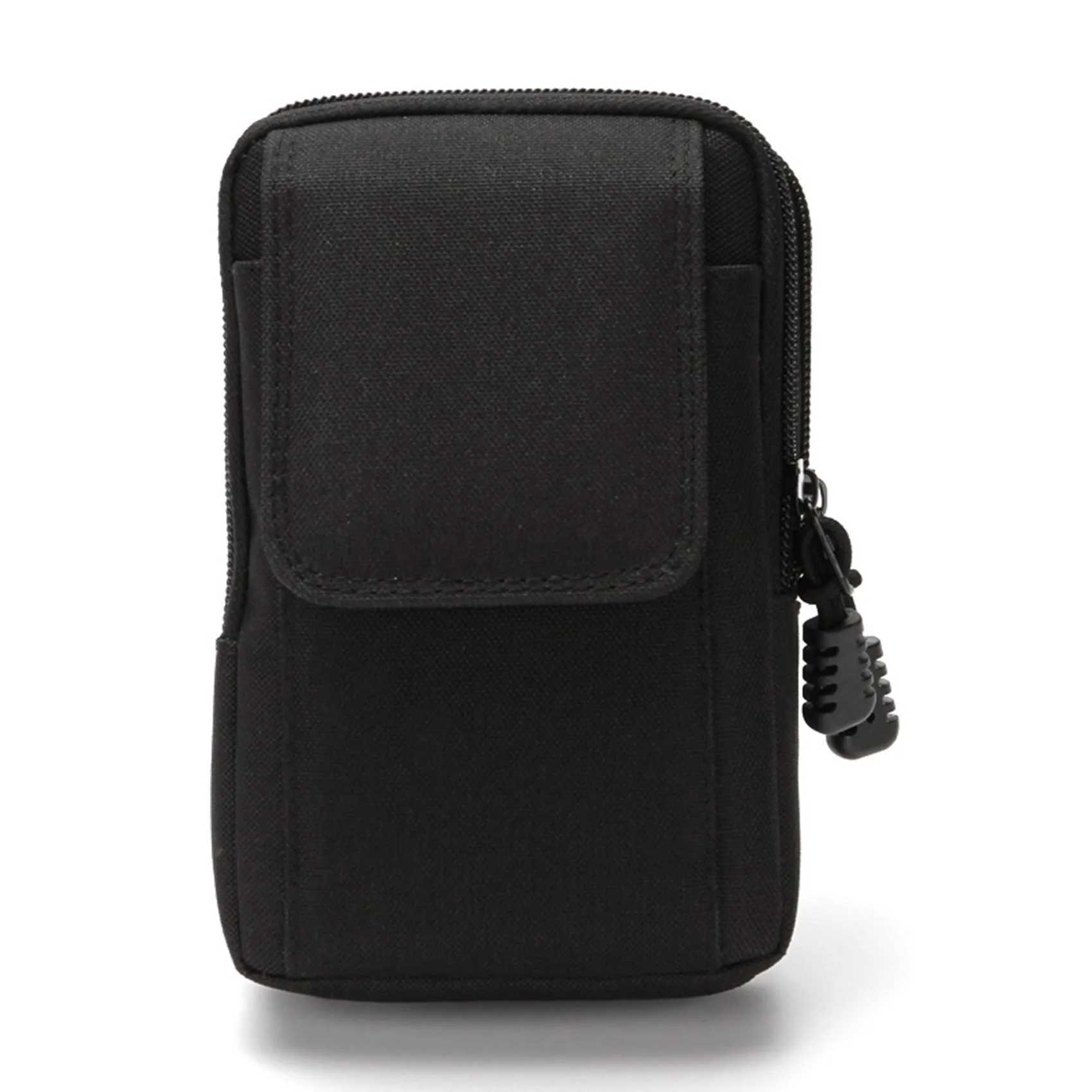 6.5-inch canvas waist bag vintage outdoor sports phone bag mens waist belt waist bag mini chest bag mens cross body bag Z250407