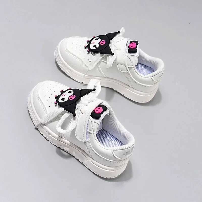 Kulomi Childrens Shoes for Girls Spring/Summer 2024 New Childrens Sports Shoes Breathable for Girls Dad Shoes Medium and Large Children W250407