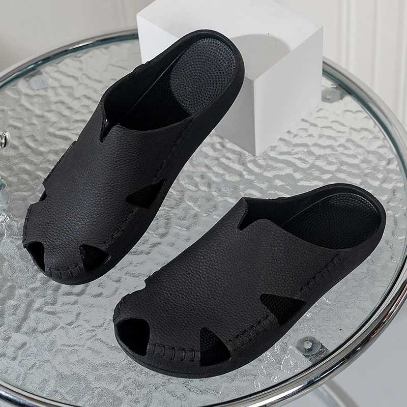 Womens shoes are waterproof anti slip lightweight breathable soft soled wear-resistant and suitable for outdoor casual sandals at homeXJ250407