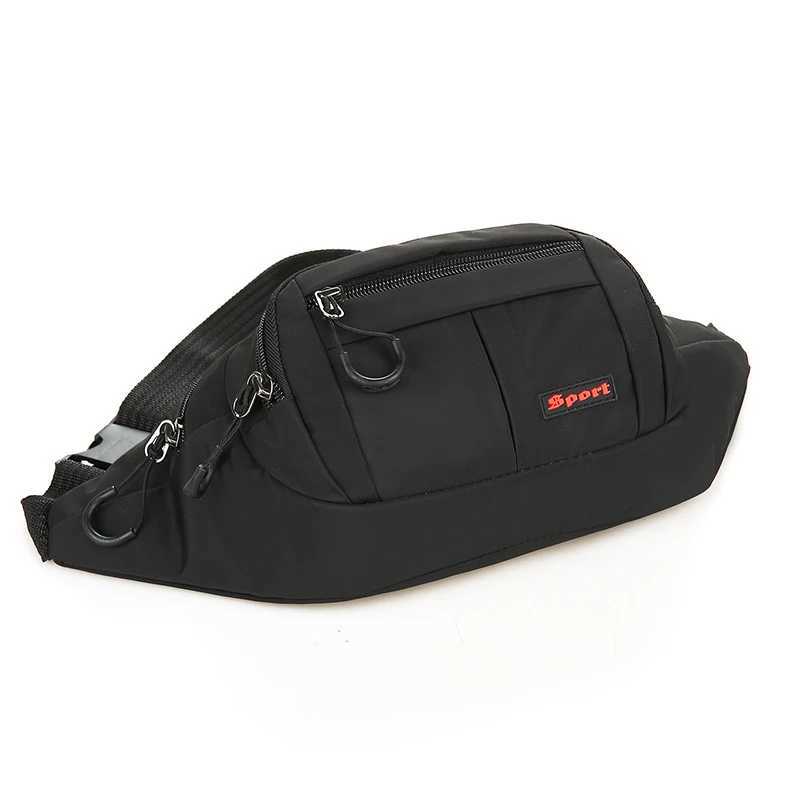 Mens and womens new waist bags multifunctional large capacity waterproof fashionable and trendy cash registration business bags Z250407
