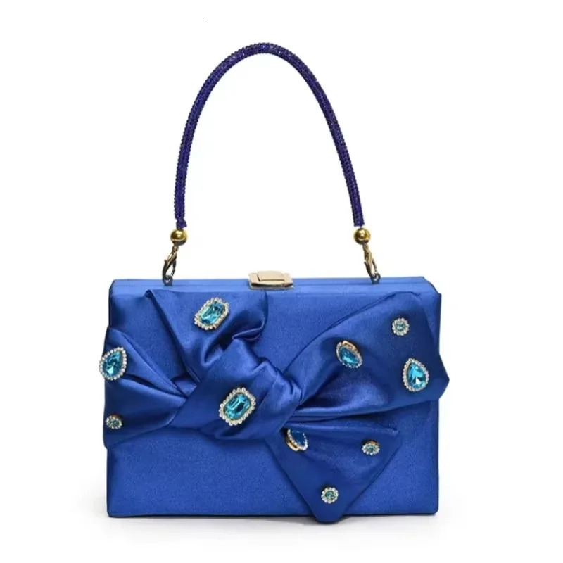 Spring High Quality Evening Bag Diamond Womens Bag for Sale Fashion Solid Bright Color Handbag 250402