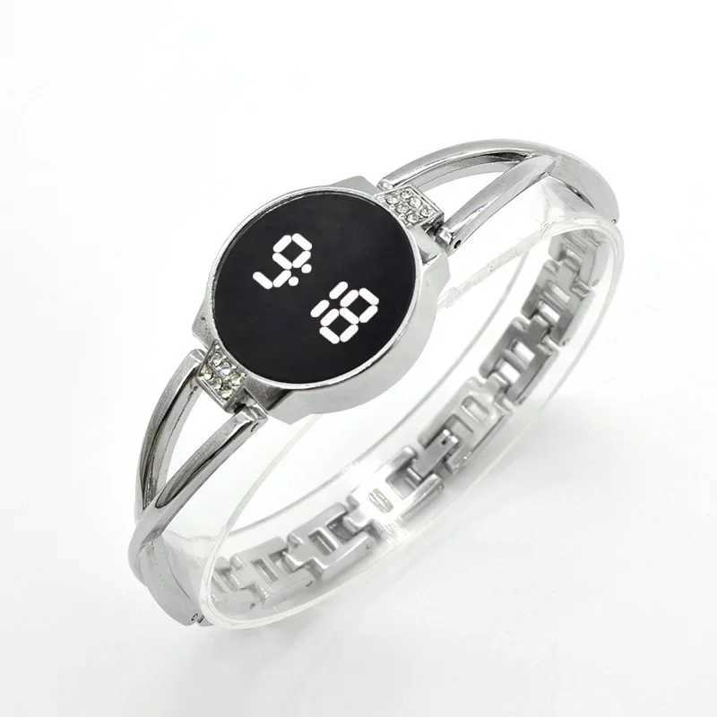 Womens Fashion Watch Womens Touch Screen Womens Time Belt Electronic Student Womens Bracelet Watch Simple Style WatchT250408
