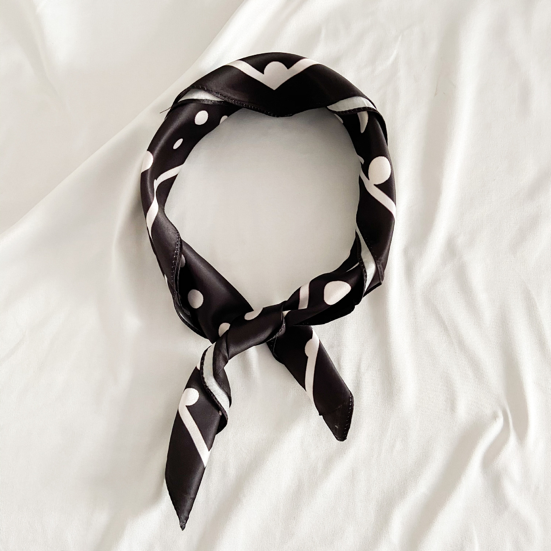 Women Girls Scarves Flower Heart Summer Bohemian Style Colorful Butterfly Charms Big Square Thin Silk Scarf