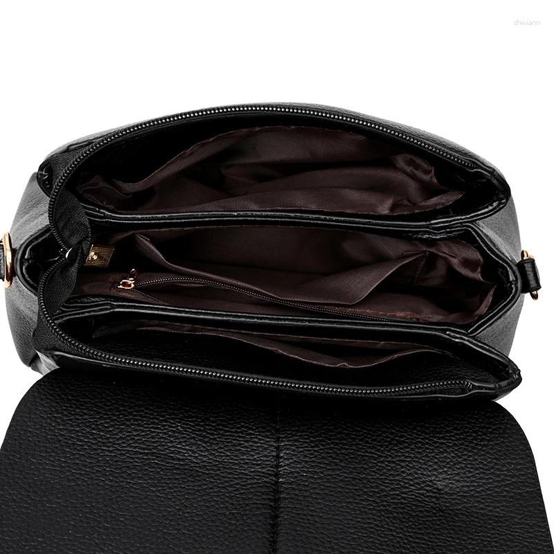 Free Shipping Totes High Quality PU Leather Handbag Women Purses Female Flip Cover Bag Designer Brand Ladies Shoulder Crossbody Designer Bag Luxury Ba