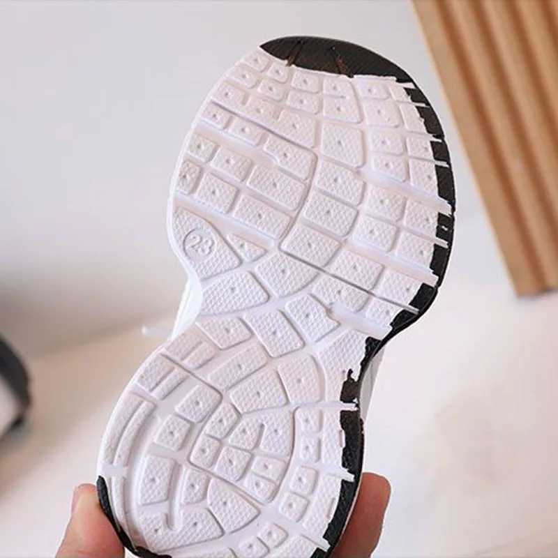 1-6 year old childrens shoes boys and girls sports shoes 2024 spring new childrens running sports shoes fashionable mesh dad shoes W250407