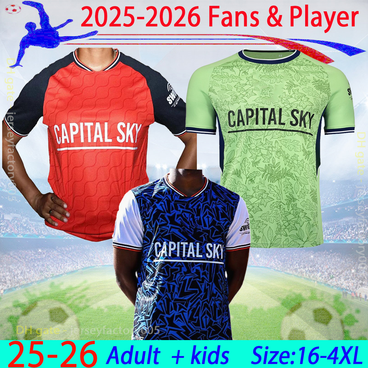 25 26 LuTOn ToWns Soccer Jerseys 2025 BRADLEY Berry LEE Burke Mpanzu Campbell football shirts home away third men kits S-XXL