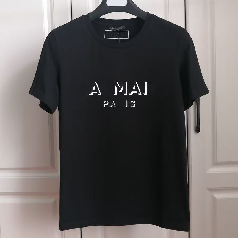 2026 T-Shirt Uomo Manica Corta Donna Estate Cotone High Street Taglio Largo Extralarge T-Neck Moda S-5XL-image