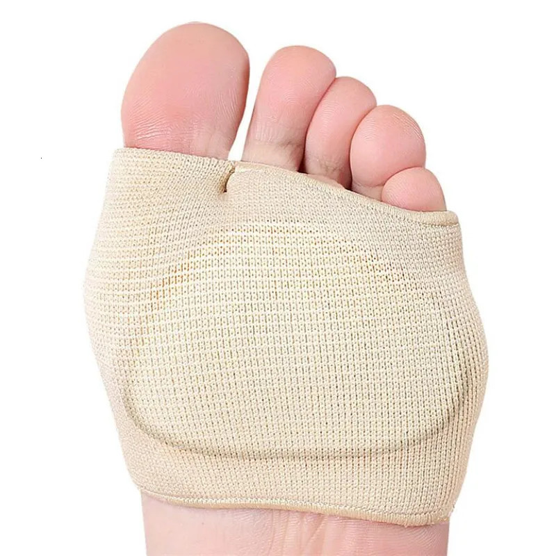 Silicone Gel Half Insoles for Metatarsal Forefoot Pain Relief Shoe Pads Ball of Foot Cushions For Hallux Valgus Corrector Socks 250408