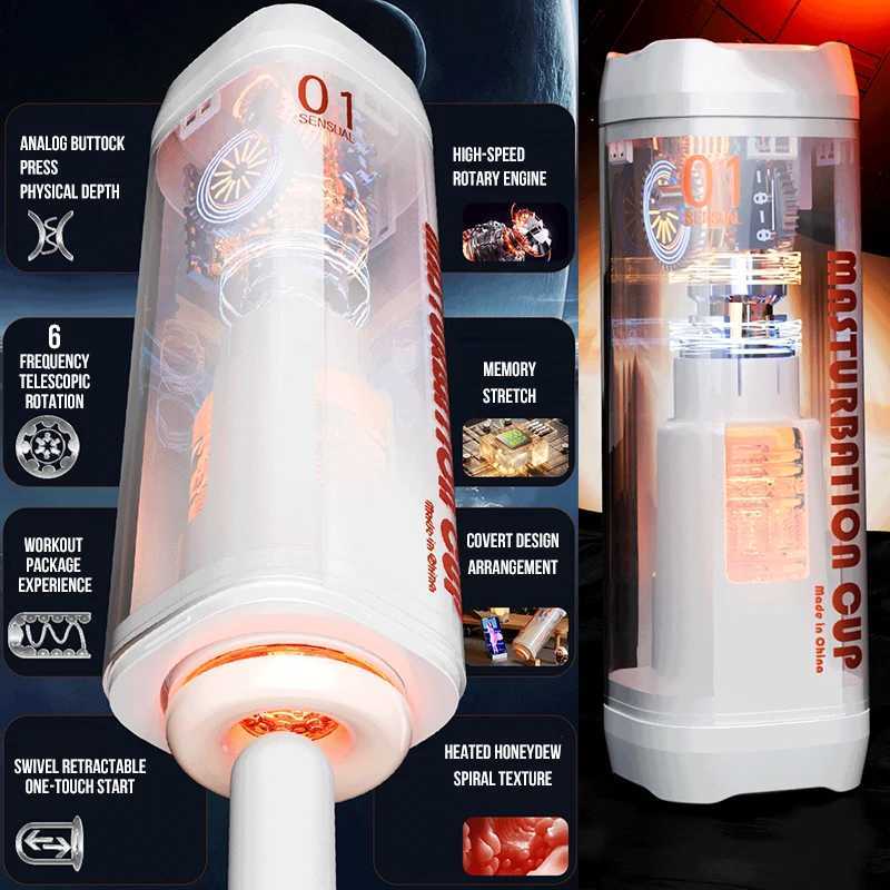 Automatic suction for male masturbation hot male masturbation cup penis sex toys adult productsW250408