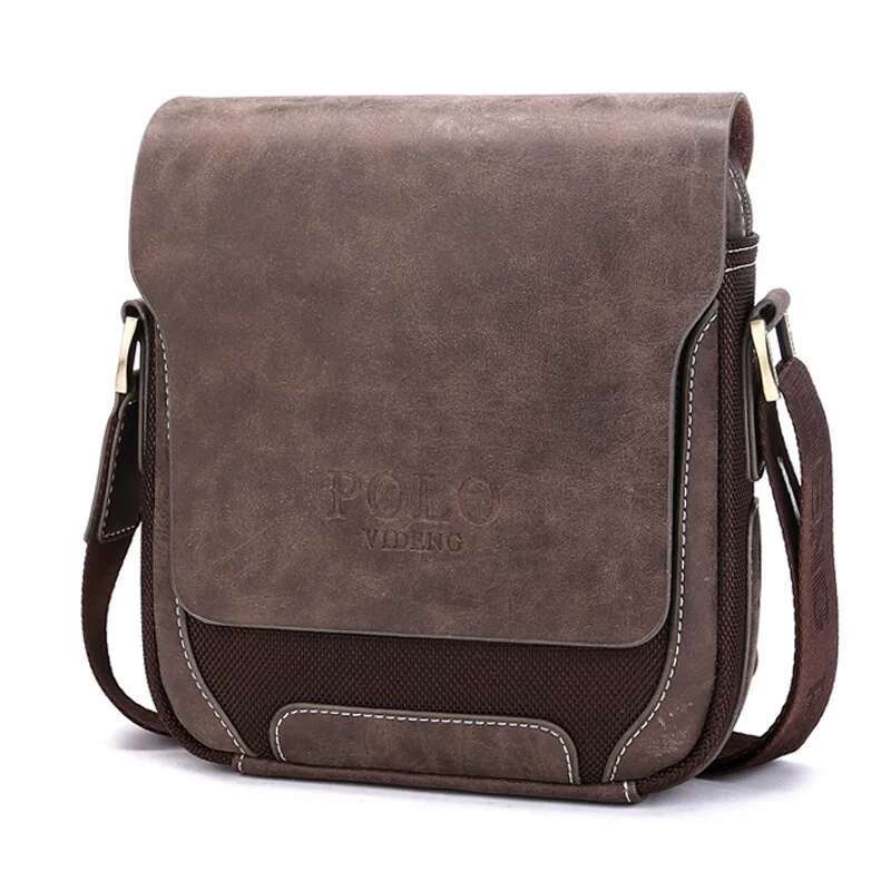 Men Boy Leather Shoulder Bag Husband Crossbody Designer Messenger Bags Pouch Brand Frosted Cowhide Men's Handbag