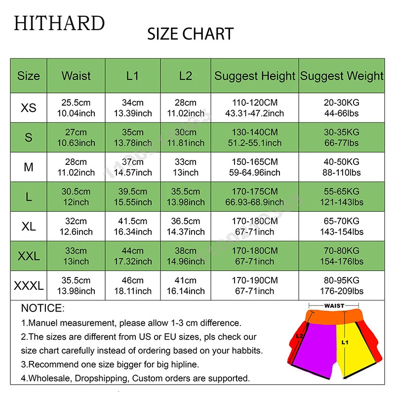Muay Thai Boxing Shorts Fitness Mens Womens Childrens Boxing Shorts Embroidery Thai Gym Training Black MMA Jujutsu Pants 250408
