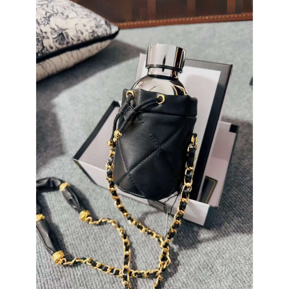 320Ml Cups Letter Bag Kettle Stainless Steel Thermos Portable Crossbody Accompanying Water Cup