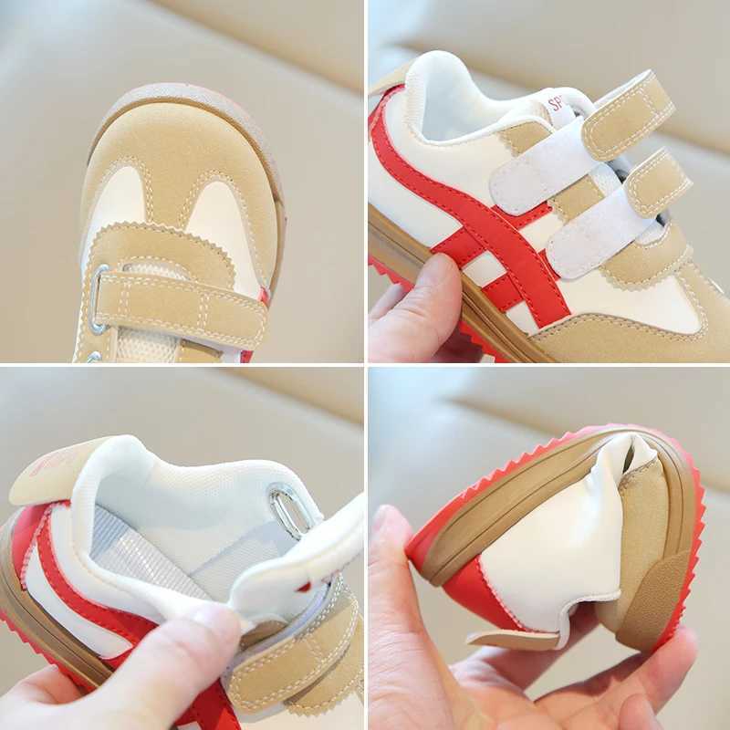 2025 New Childrens Casual Shoes Sports Shoes Lightweight Soft Boys and Girls Baby Running Four Seasons Model Board Comfortable Shoes W250407