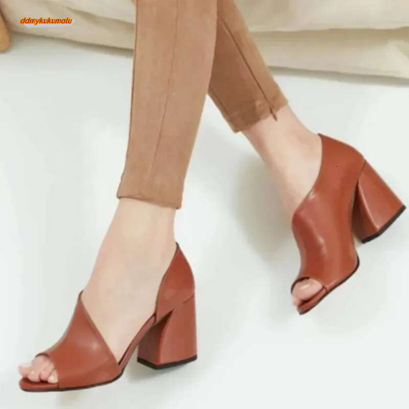 2025 New Fashion Women Open Toe Sandals Woman Sexy Ladies Casual High Heel Elegant Female Footwear atillas Mujer ddmykukumalu