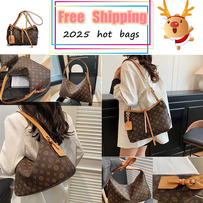 Free shipping 2025 designer Shoulder tote Bags womans ladies flap lady fashion casual handbag women crossbody Underarm totes messenger bag