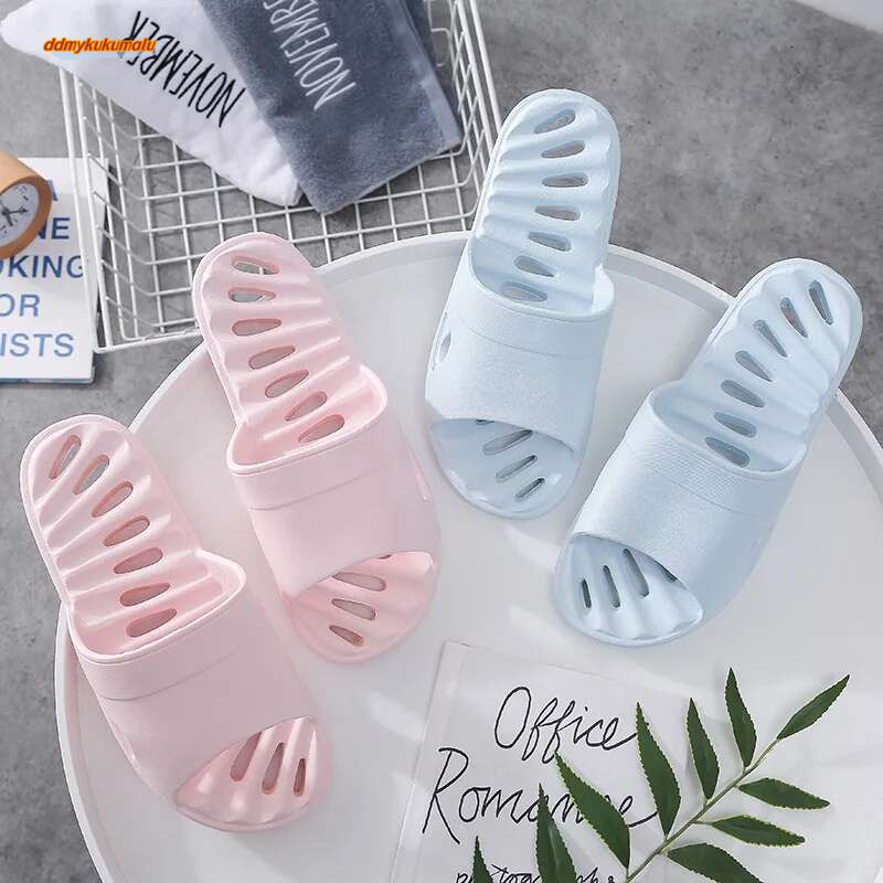 Comfort Women's Hole Cloud Eva Soft Slides Summer Beach Flip ps Women Shoes Non Slip Bathroom Home Slippers ddmykukumalu