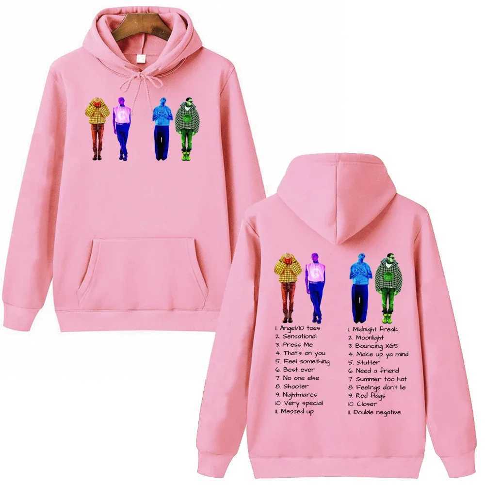 Chris Brown Rap Hoodie Harajuku Pullover Tops Street Clothing Fan Gifts W250408