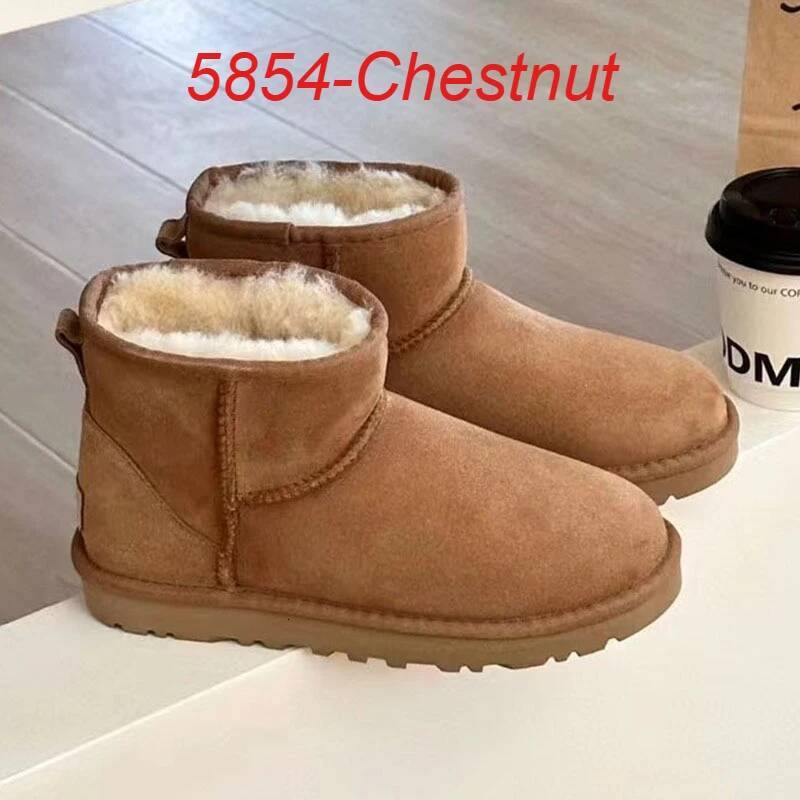 2025 Winter Ladies Snow Man and Women Short Boots Real Sheepskin Wool Low-cut Warm Shoes Fur ddmythur