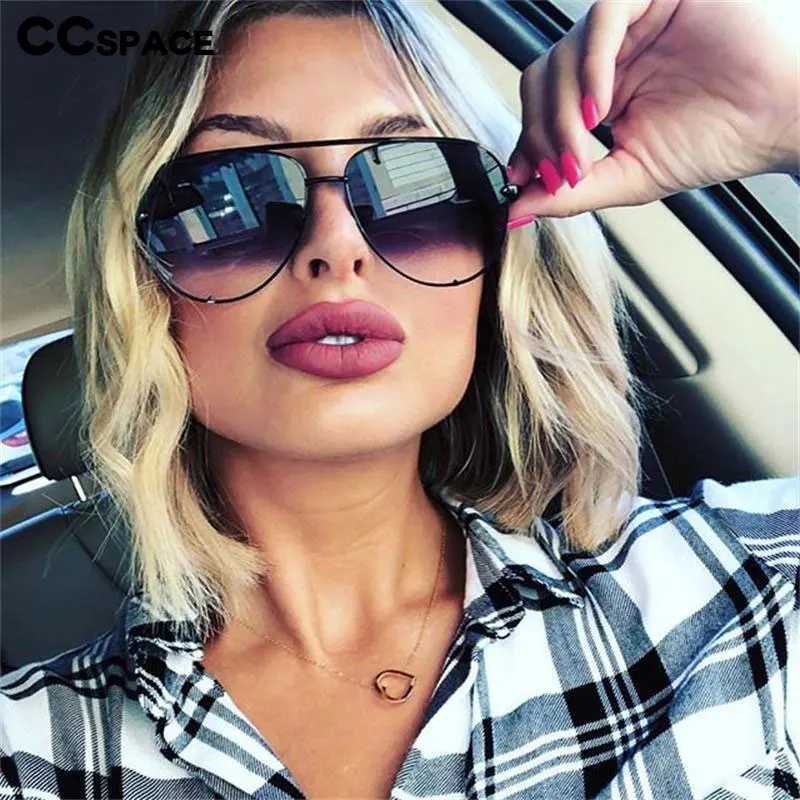 47726 XL Pilot Sunglasses Oversized Australian Key Luxury Pilot Female Shadow Retro Brand Glasses Designer Female Oculos UV400 W250408