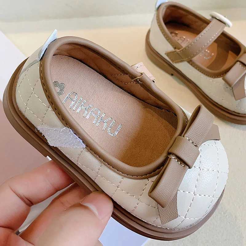 Girl Pu Leather Dress Shoes Childrens School Uniform Shoes Formal Wedding Church Oxford Loafer Flats Mary Jane Childrens Shoes W250407
