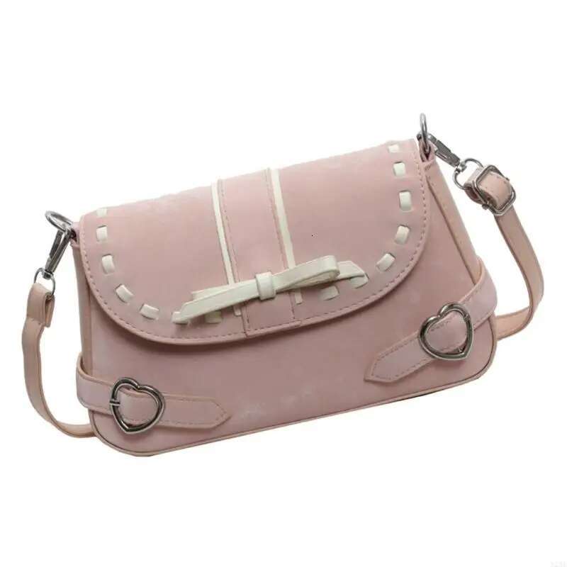 X13e PU Leather Shoulder Purse Square Crossbody Bag With Adjustable Strap For Ladies